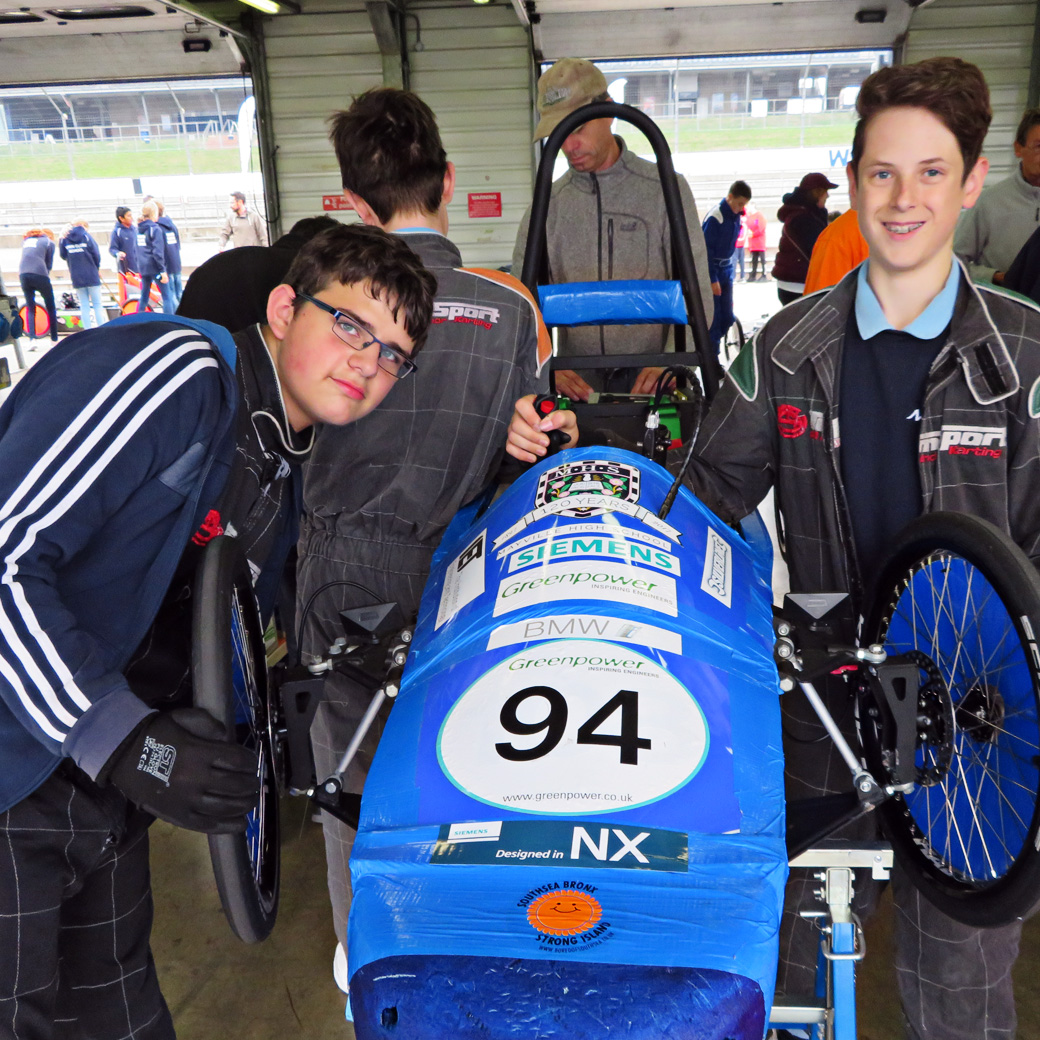 Mayville's Eco Car at the National Finals